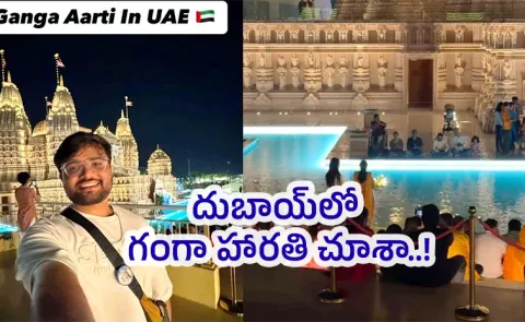 Indian Man Stunned By Abu Dhabis Hindu Temple And Its Ganga Aarti3