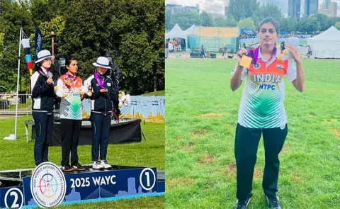 Peddapallis Taniparthi Chikitha wins gold at World Archery Youth Championship