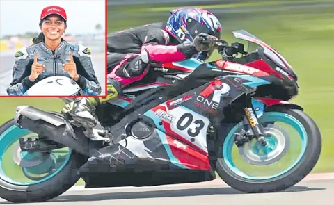 Triple National Champion Jagathishree Kumaresan To Make India Debut At FIM Asia Women Cup