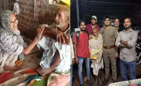 Viral Video: After 10 Year 77 Year-Old Mother Reunites With Missing Son