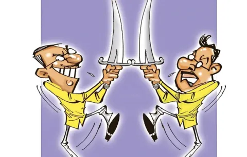 Power struggle between coalition MPs and MLAs