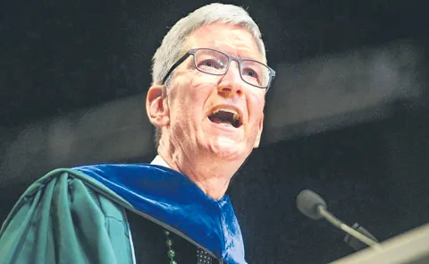 Sakshi Guest Column On Tim Cook Speech