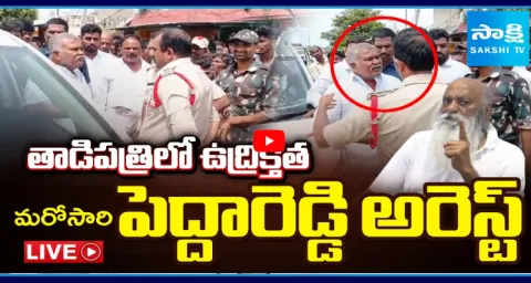 YSRCP Leader Kethireddy Pedda Reddy Arrest In Tadipatri