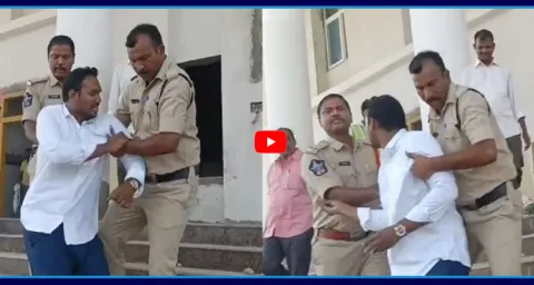 AP Police Over Action On YSRCP Leader Nagarjuna Yadav