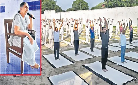 Aruna Sareen has spent 25 years helping prisoners, conduct yoga and skills