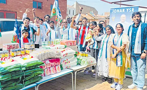 Telugu NRIs tribute to YS Rajasekhar Reddy