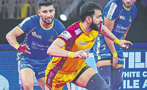 Telugu Titans winning streak in Pro Kabaddi League