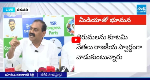 Bhumana Karunakar Reddy About Parakamani Theft In Tirumala