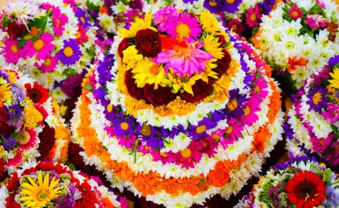 Engilipula Bathukamma celebrated in Berlin germany