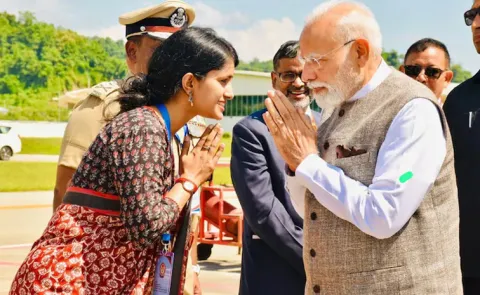 PM Modi Arunachal Tour  All About IAS Officer Who Welcomed him
