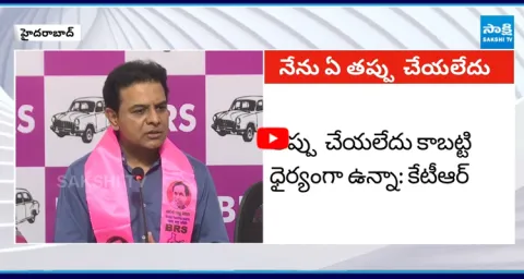 KTR Strong Counter Over Arrest Rumours