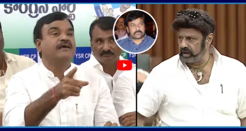 YSRCP Leaders Given Strong Reply To Balakrishna Comments On Chiranjeevi