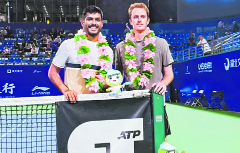 Anirudh Chandrasekar Wins ATP Doubles Title