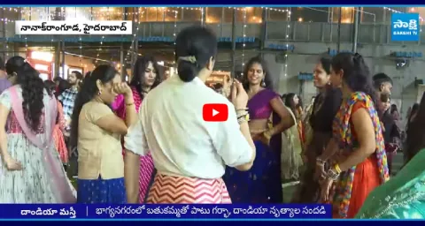 Dandiya Masti 2025 Celebrations At Nanakramguda Hyderabad