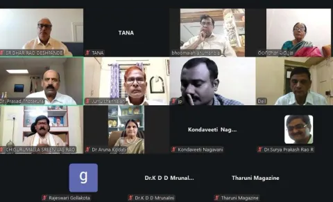 Tana Sahitya Vedika Honors Telanagana Literaya Legends