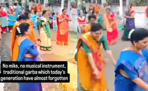 Women Revive Pure Garba Magic In Viral Video