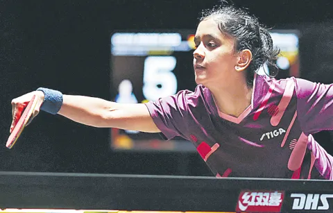 Akula Sreeja makes a good start in the China Smash tournament