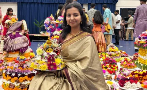 Bathukamma Celebration In United Kingdom