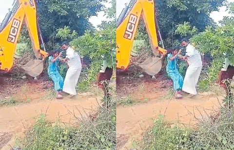 TDP leaders attack girl who tried to stop them from encroaching on land