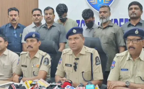 Hyderabad Task Force Police Arrest Drug Offenders