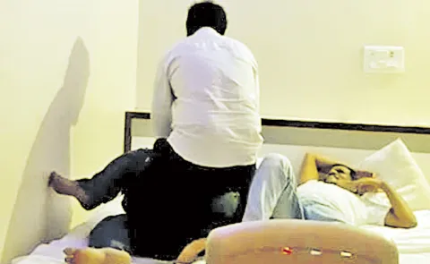 Jana Sena leader Prakasam district leader uses vulgar language