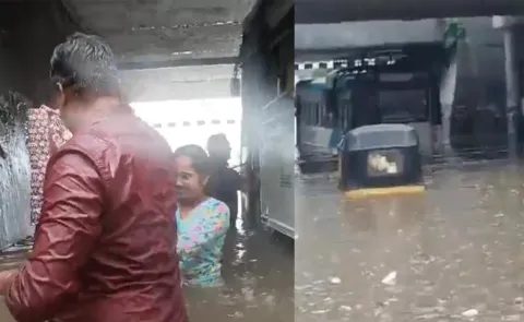 Heavy rain Fall In Warangal District