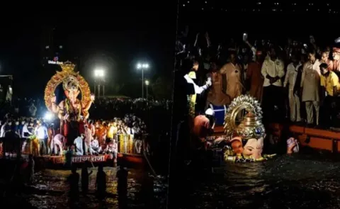 Why Lalbaugcha Raja Visarjan Was Delayed By 13 Hours