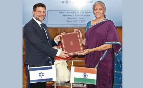 India Israel sign investment pact to boost trade and investor protections