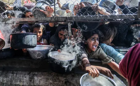 "Food in Exchange for...": Gaza Women Narrate Horror Story