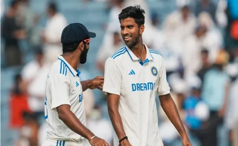 Washington Sundar suffers injury scare before IND vs WI 1st Test
