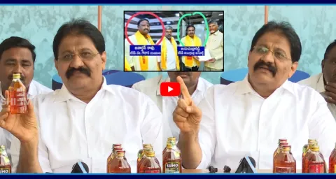 Rachamallu Siva Prasad Reddy Open Challenge Over TDP Fake Liquor
