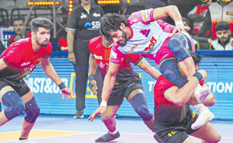 Bengaluru Bulls win over Jaipur Pink Panthers