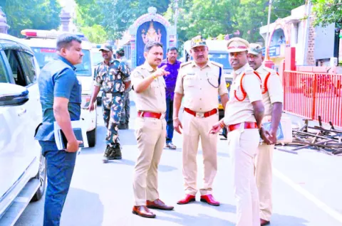 ప్రధాని పర్యటనకు పటిష్ట బందోబస్తు