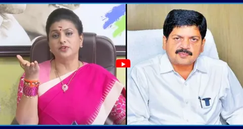 RK Roja Slams TDP Kollu Ravindra Over TDP Fake Liquor Manufacturers