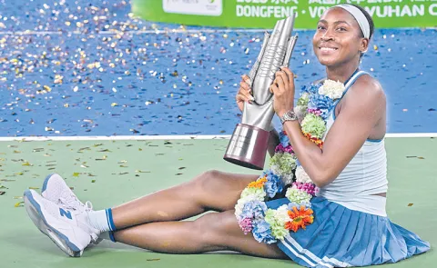 Coco Gauff wins Wuhan Open WTA 1000 title