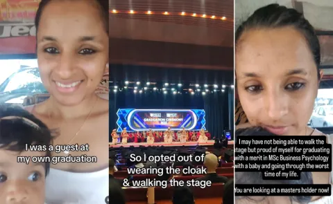 Attended  my Own Graduation Ceremony As a Guest Woman Heartwarming story viral