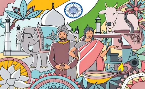 Every caste abides by well-established customs and norms of interaction