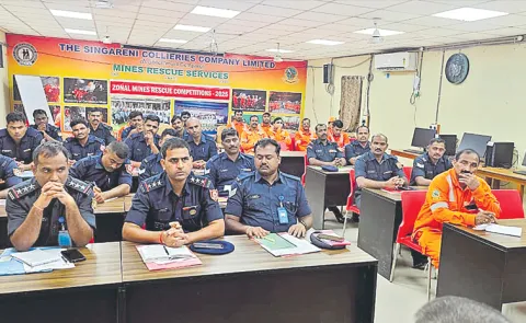Singareni training for NDRF