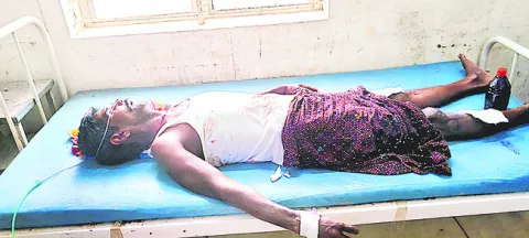 విద్యుదాఘాతానికి బేల్దారి కూలీ మృతి