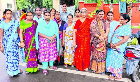 వర్షానికి  పోలీస్ గ్రీవెన్స్ రద్దు