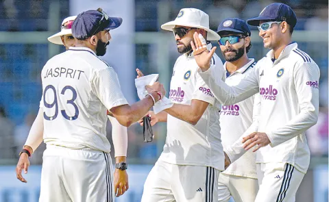 India are 58 runs away from victory in second test