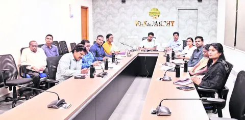 సజావుగా ధాన్యం కొనుగోలుకు సన్నాహాలు