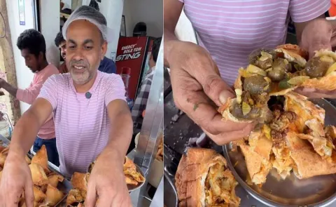 Jalandhar Street Vendor Selling 200 Samosa Varieties Goes Viral