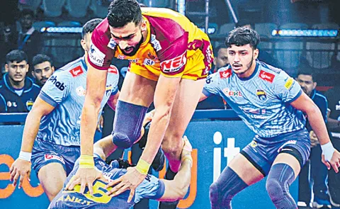 Telugu Titans lost in the tie break