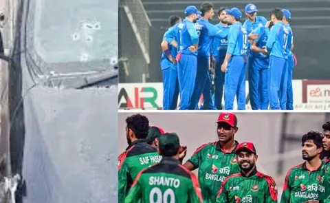 Bangladesh Players Vehicles Attacked After ODI Series Clean Sweep By Afghanistan