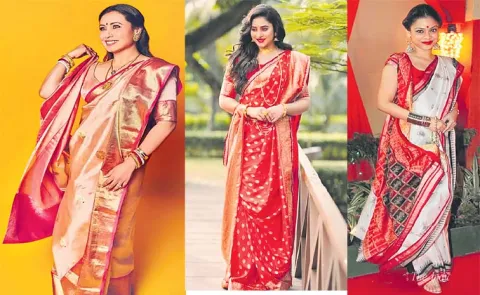 Saree Styling for Diwali 2025: Bengali saree drape Is Traditional to Modern
