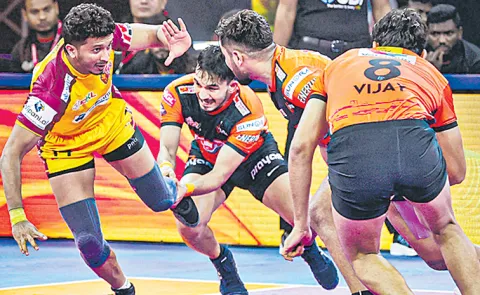 Telugu Titans lose again in Pro Kabaddi League