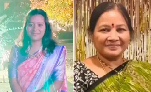 Mother And Daughter From Mancherial Die In Road Accident In America