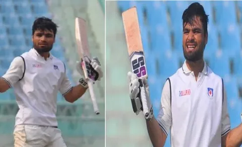 Rinku Singh gets to hundred In Ranji Trophy 2025-26