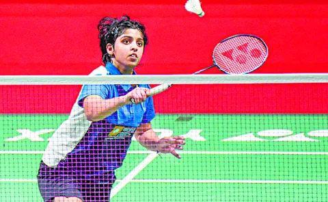Tanvi in the World Junior Badminton final